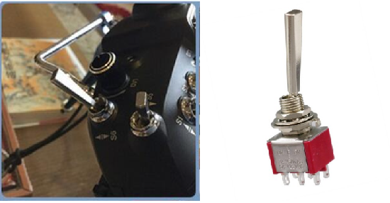 遥控器——扁柄钮子开关